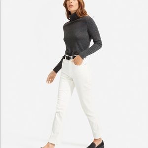 Everlane Original Cheeky Jean White